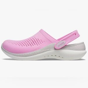Crocs Unisex Literide 360 Clogs Pink SZ 13 Men/15 Women NEW WITH TAGS 206708-6SW